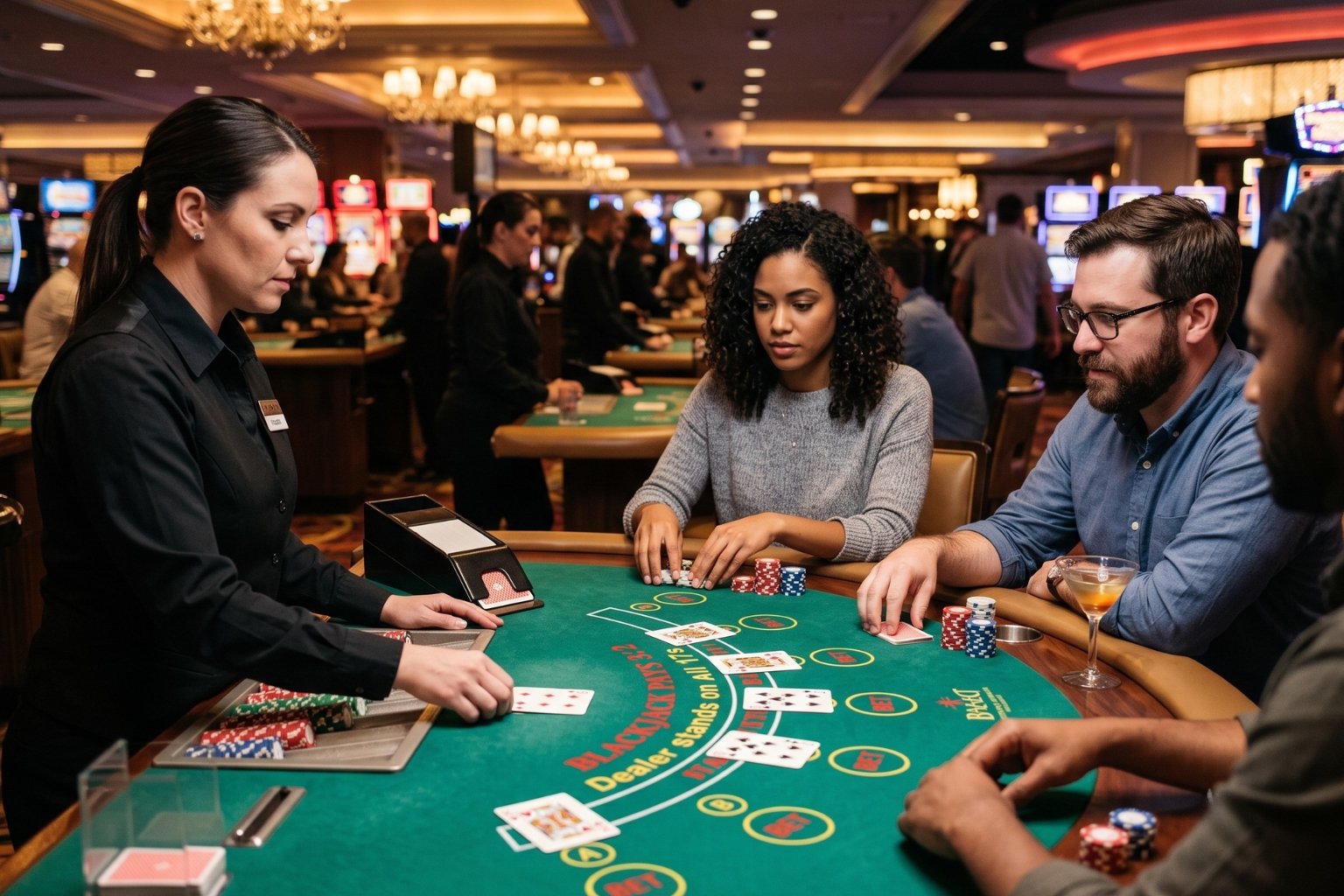 Comment jouer au black jack au casino
