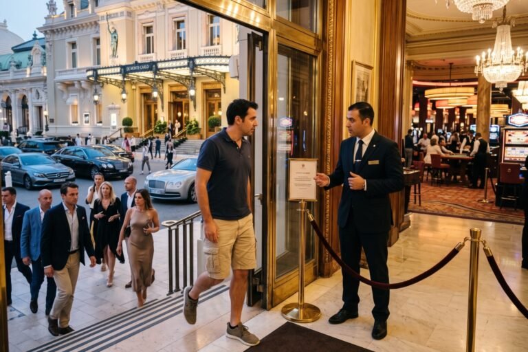 Peut on rentrer en short dans un casino